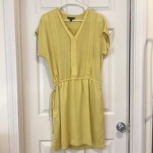 Drawstring cap sleeve Banana Republic dress